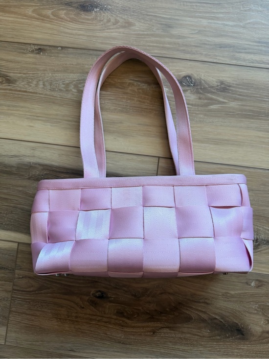 Harveys Handbags - Harveys Pink Woven Shoulder Bag - Women